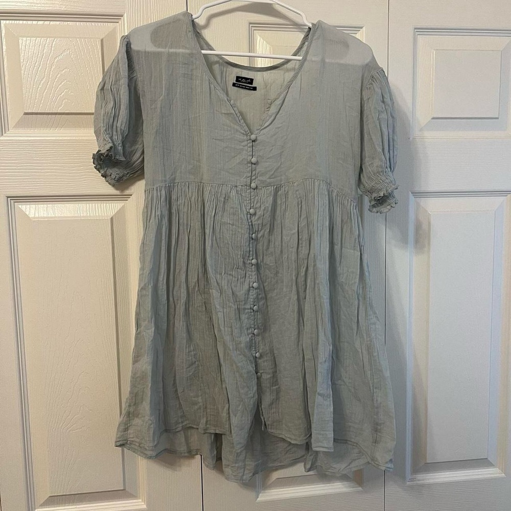 Out From Under (UO) Lights of Town babydoll slip tunic